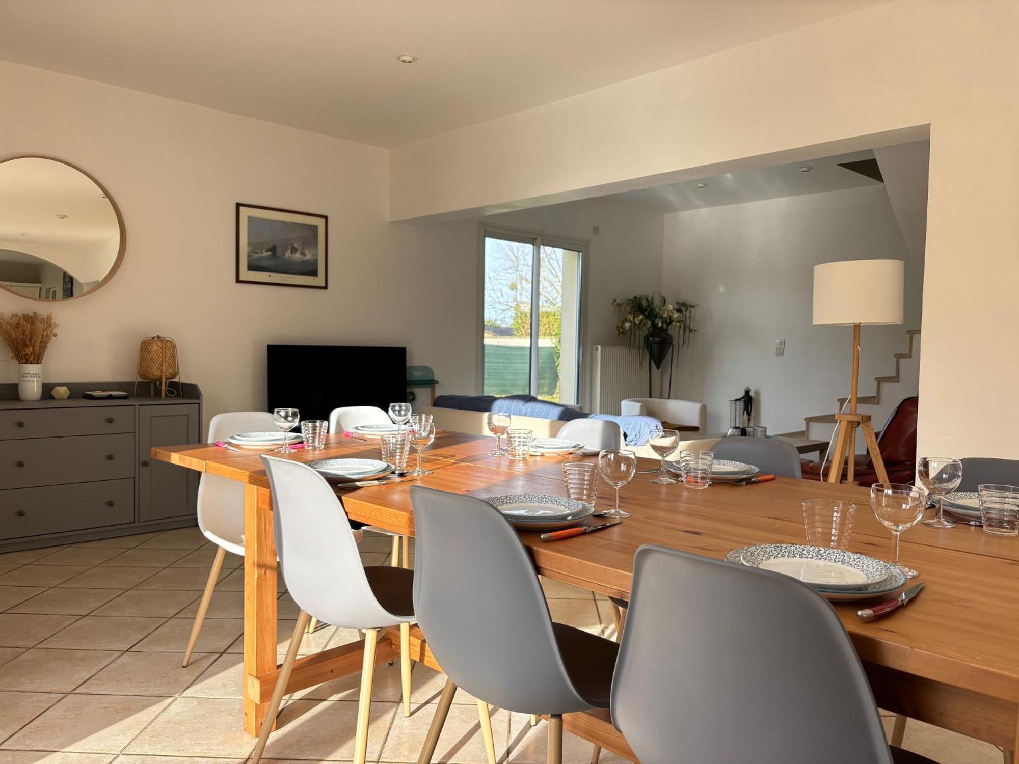 Villa Des Pontons Maison 5 Chambres Avec Grand Jardin Clos Et Belle Terrasse Sejour Spacieux Lumineux A 2 Kms De La Plage D'Arromanches Pres De Bayeux, Omaha Beach - Table De Ping Pong - Garage Tracy-sur-Mer Exterior foto
